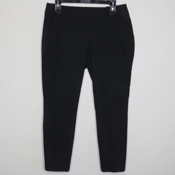 LOFT* Women's 1.5" Belt Loop Hidden Closure Julie Skinny Pants~ Size 6P - Picture 1 of 11